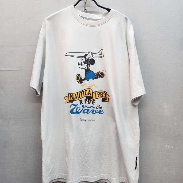 노티카x디즈니 빅프린팅 반팔티 M(XL)