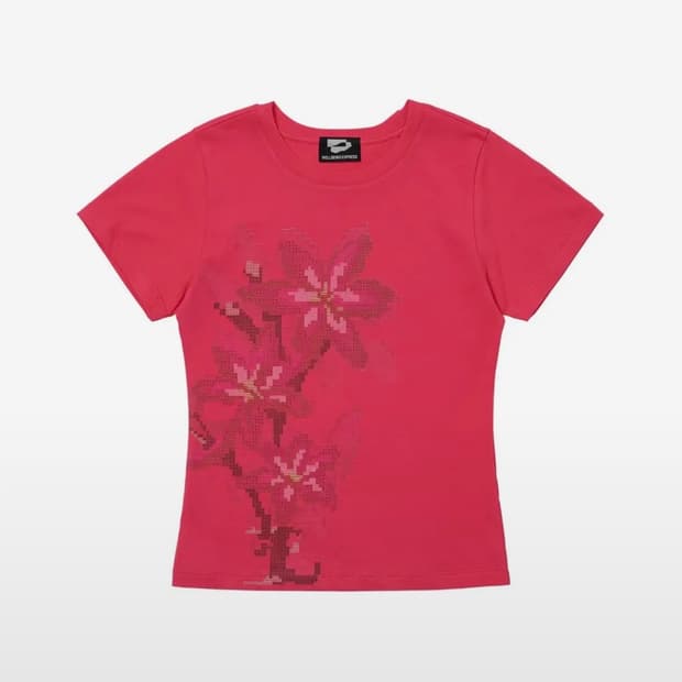 웰빙익스프레스 Minesweeper Tee Magenta L