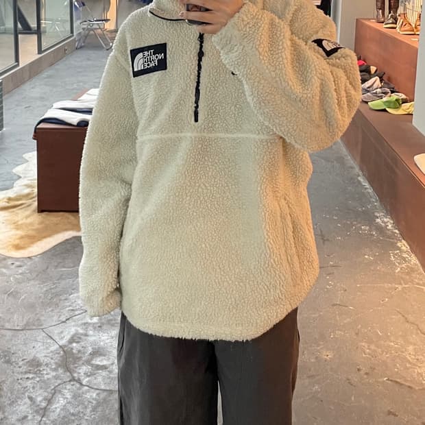 노스페이스 아노락 양털 자켓 H233
