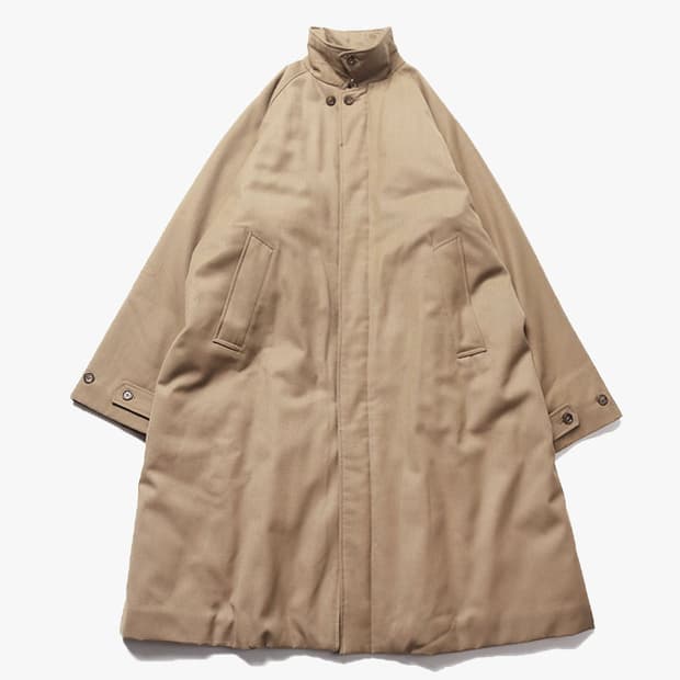 BEAMS - EASY FIT STAND COLLAR COAT