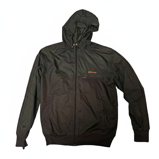 아디다스 초코나무숲 바람막이/그린 브라운 베켄바우어