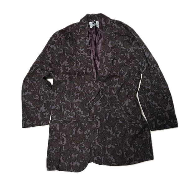 빈티지 오리엔탈 자카드 블레이저 자켓