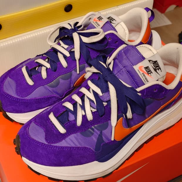 [270] 나이키 x 사카이 베이퍼와플 퍼플 다크 아이리스
