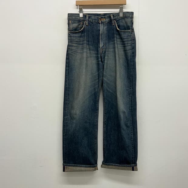 00s 에드윈 워싱 셀비지 데님 팬츠