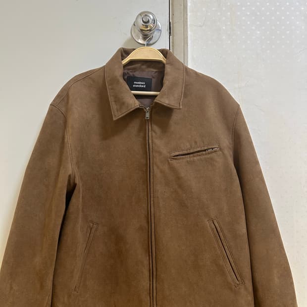 무신사 스탠다드 스웨이드 자켓 XL