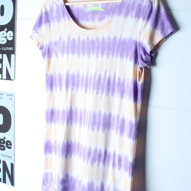 W(L-XL) 브랜드빈티지 반팔 티셔츠 USA 타이다이 롱-H36134