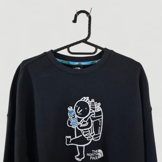 [95]노스페이스 그래픽 맨투맨 오버핏