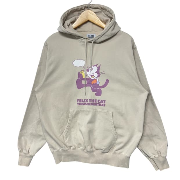 디스이브네버댓 X 펠릭스 로고 후드티