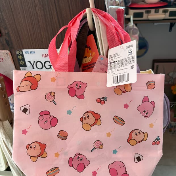 별의커비 미니토트백