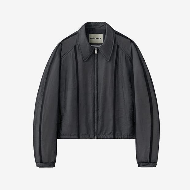 인사일런스우먼 더블 레이어드 점퍼