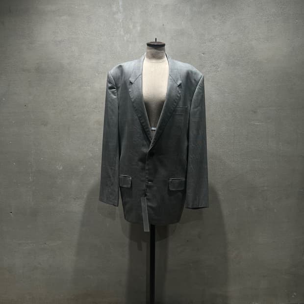 Y's for men 80s Early Glen-check Blazer