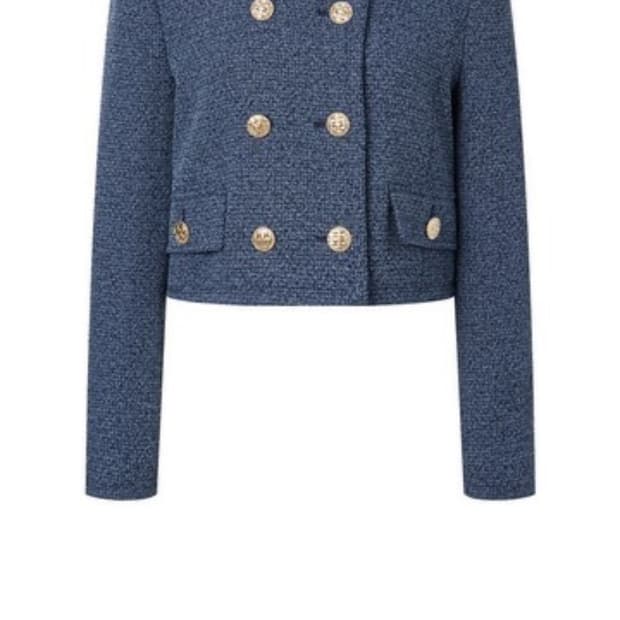 질스튜어트뉴욕 멜란지 트위드자켓