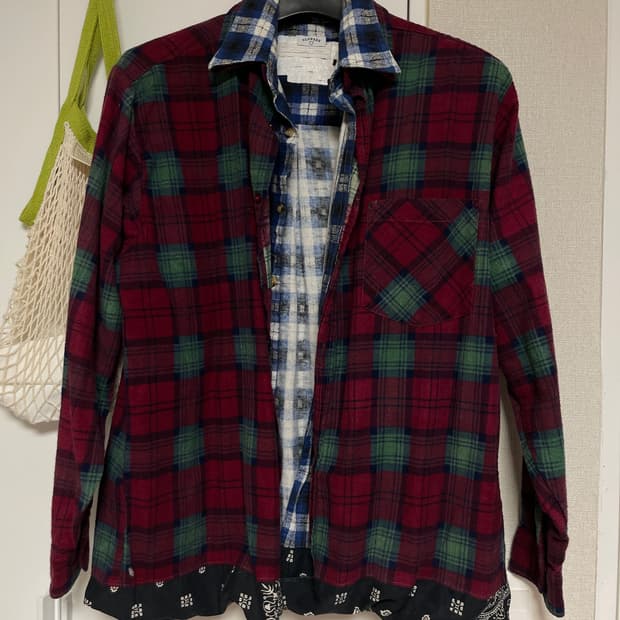 oldpark 올드팤 두웨이 레이어드 셔츠