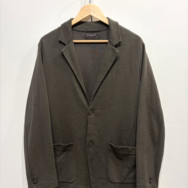 트렌짓 코튼 블레이저 자켓