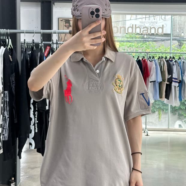 폴로랄프로렌 빅포니 넘버링 럭셔리 Pk반팔티