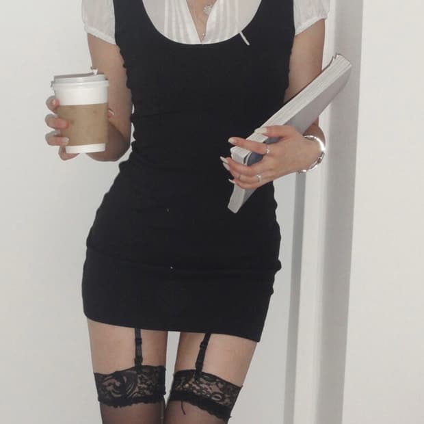 엔젤넘버555 이터널 걸후드 드레스 eternal girlhood