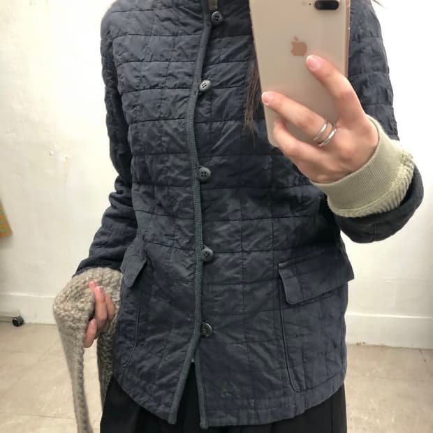 이세이 미야케 퀼팅 자켓