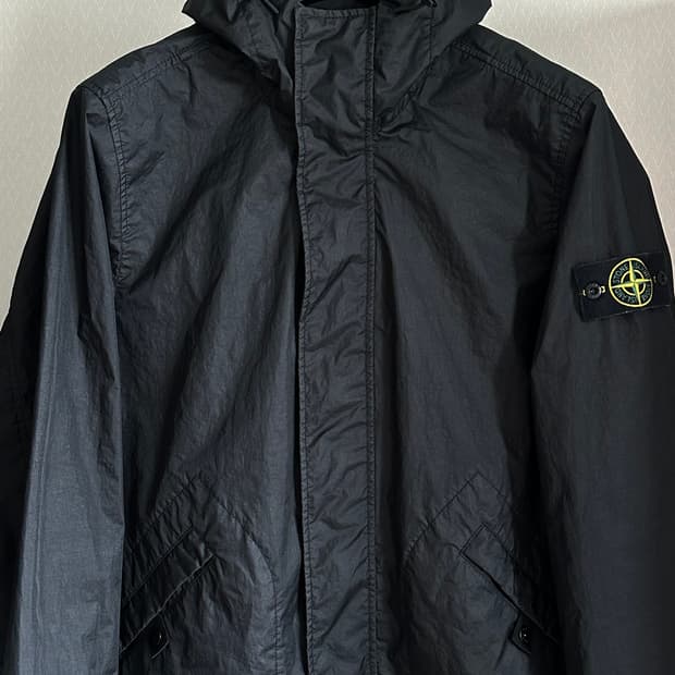 스톤아일랜드 멤브라나 브리더블 워터 자켓 25ss L(105)