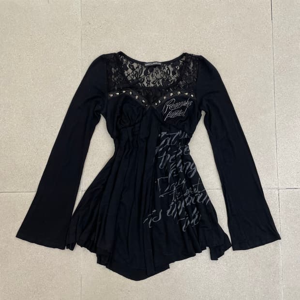 고스트오브할렘 레이스 스터드 롱슬리브