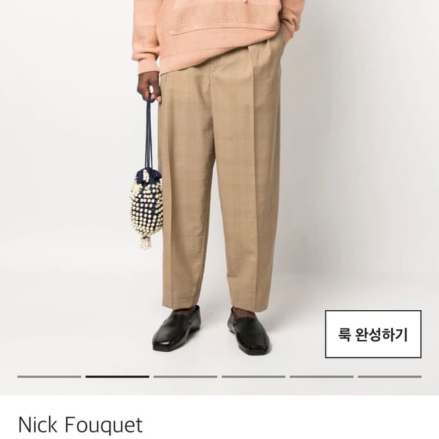 Nick fouquet 닉푸케 니트 후드