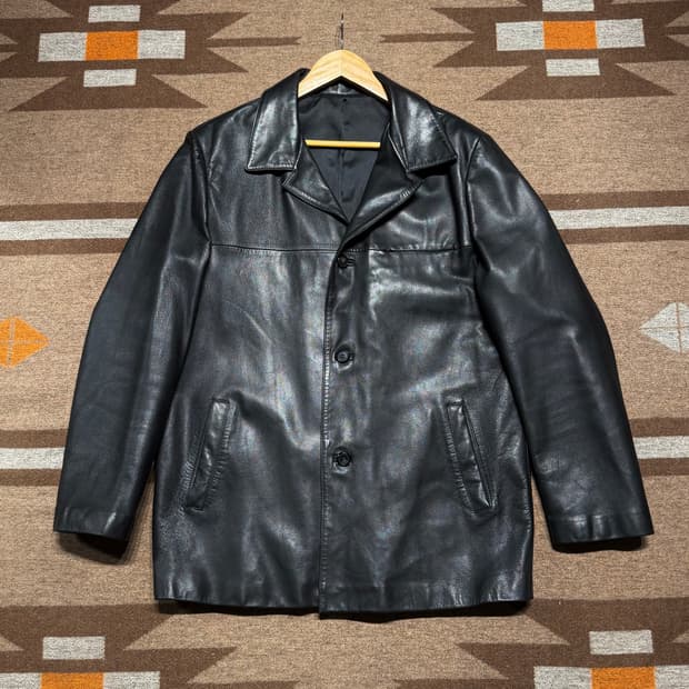 ALONE 램스킨 레더 카 코트 XL 양가죽 자켓