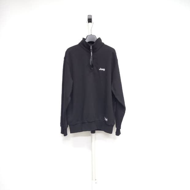 새 JEEP 지프 남성 춘추동 하프집업 맨투맨 S 90.95