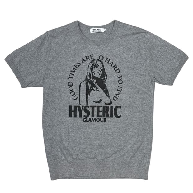 히스테릭 글래머 아카이브 히스걸 반팔 맨투맨 스웨터 티셔츠