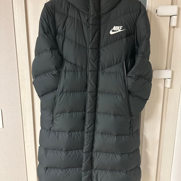 나이키 롱패딩 L