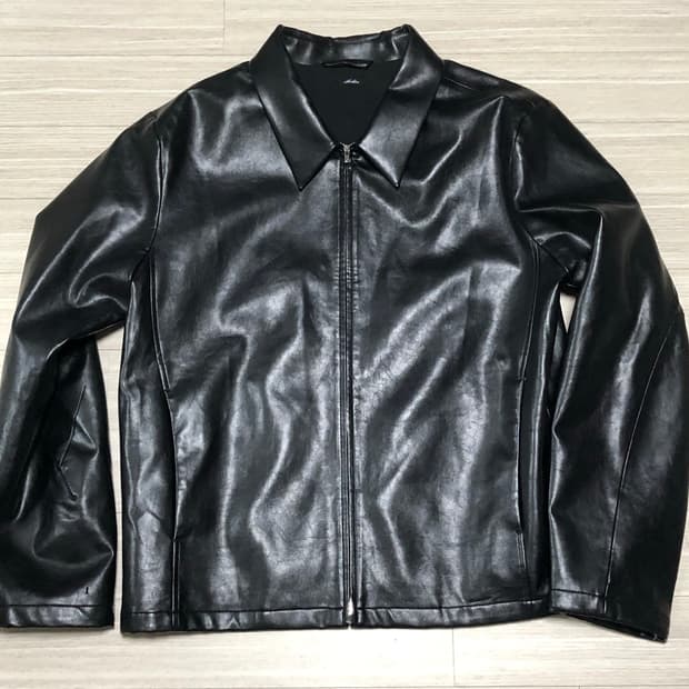 포스트아카이브팩션 8.0 카바레 레더 자켓 L 사이즈