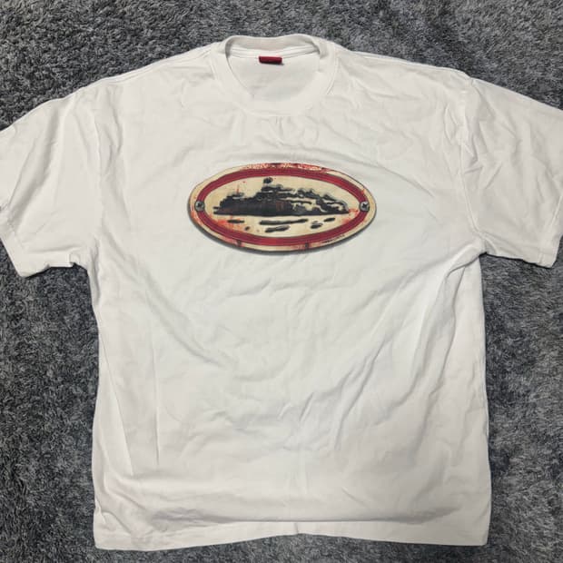 corteiz 반팔 화이트 L