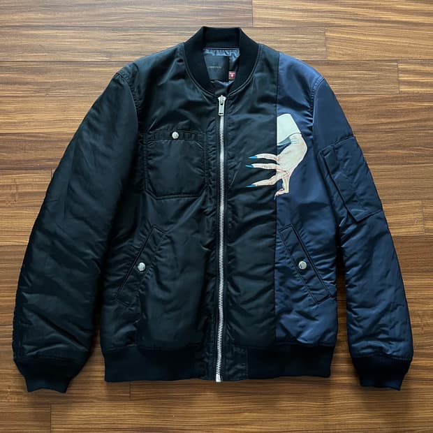 언더커버 15FW d-hand bomber jacket