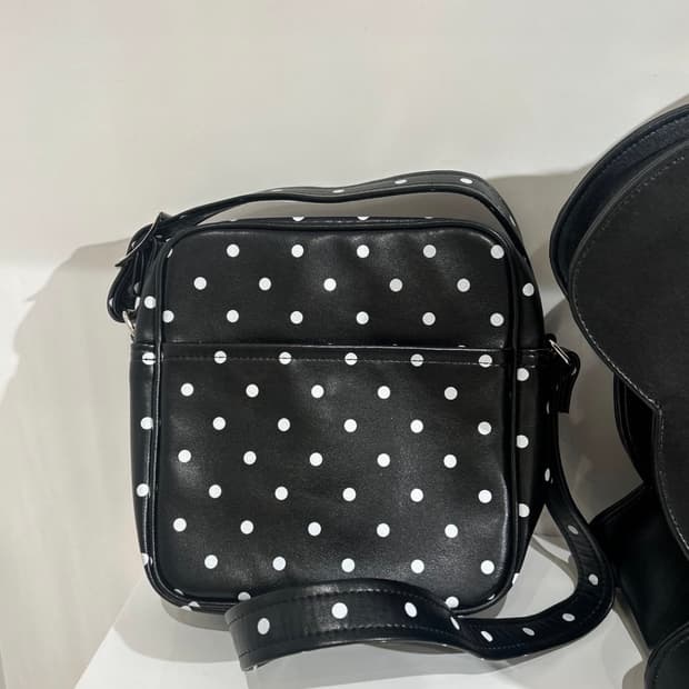 꼼데가르송 걸 도트 크로스백 토트백 