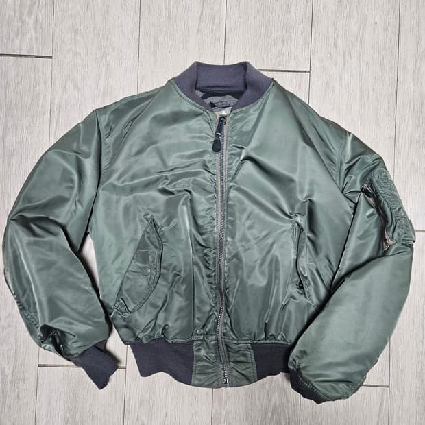 90s hope mfg 리버시블 카모 ma-1