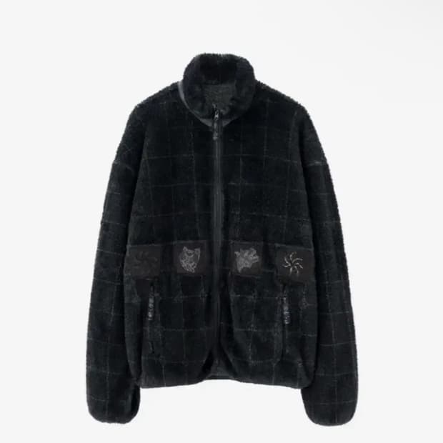 폴리테루 행크 플리스-블랙잉크(3)