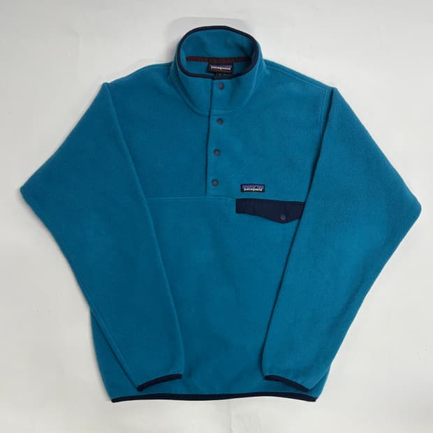 빈티지 파타고니아 신칠라 스냅티 틸블루 멘즈S