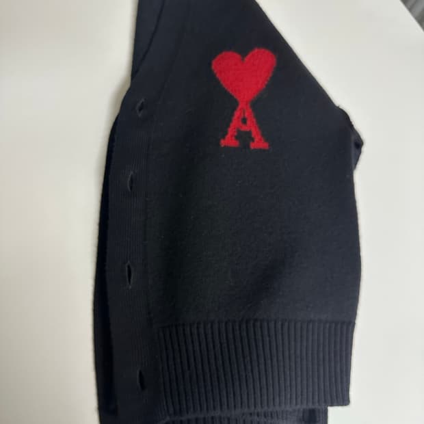 아미빅하트울가디건