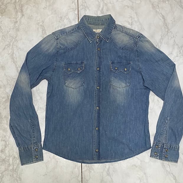 웨스턴 셔츠 빈티지 셔츠 사이즈 L