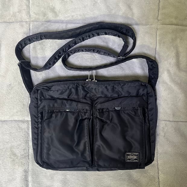 Porter 요시다 포터 탱커 숄더백 L 블랙