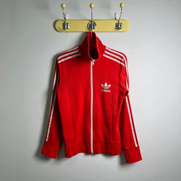 아디다스 레드 유로파 트랙탑 져지 90