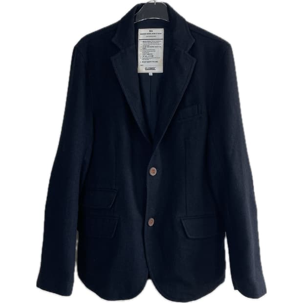 [S] CLOSED 클로즈드 워시드 울 자켓