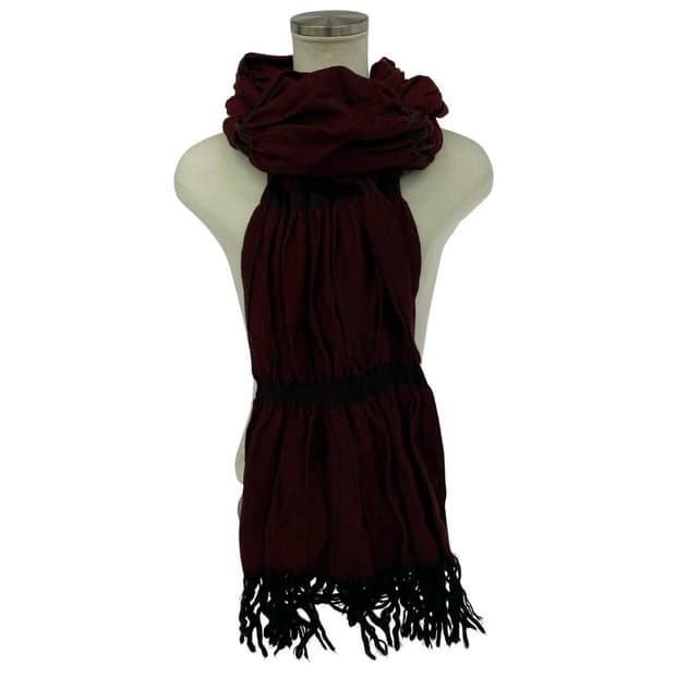 요지 야마모토 느와르 울 스톨 머플러