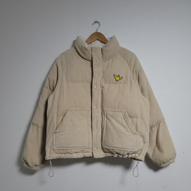 (L) 마크곤잘레스 코듀로이 패딩 점퍼 아이보리 골덴