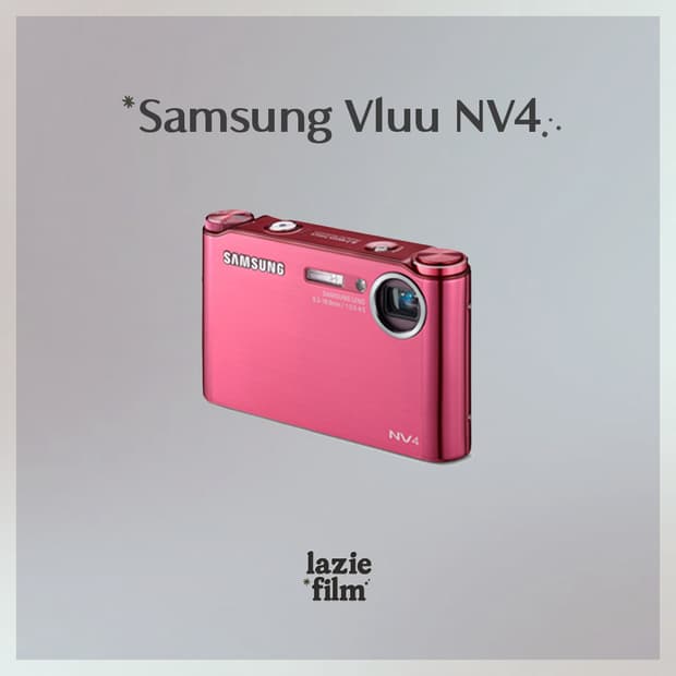 유니크✧・゚Samsung VLUU NV4 삼성 블루 디카