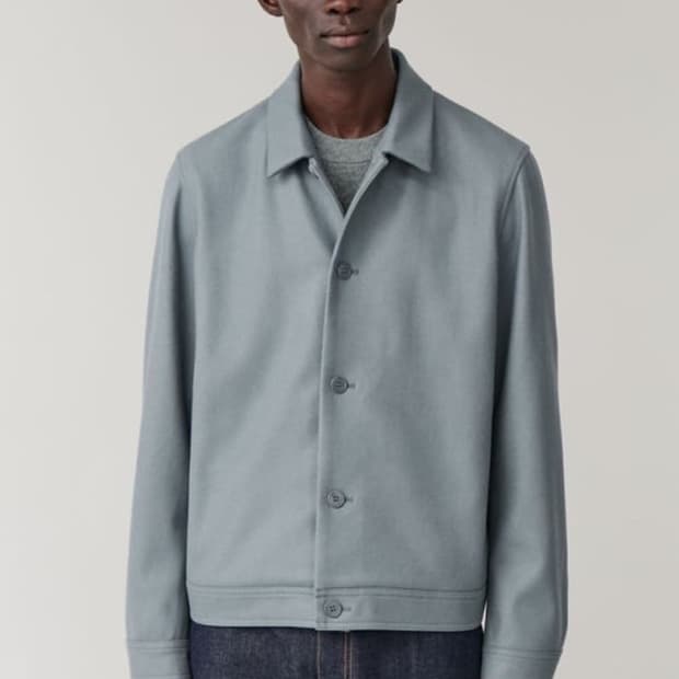 코스 솟울자켓 에어포스 블루 m