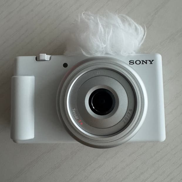 브이로그 카메라 소니 ZV-1F 화이트 풀박스