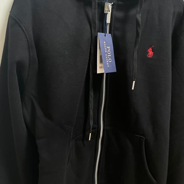 폴로 후드집업 팝니다 새상품