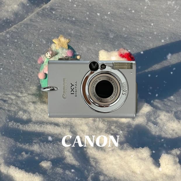 풀박스 🫧  캐논 IXY 500 빈티지디카 디카 