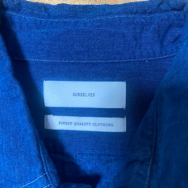 아워셀브스 샴브레이 셔츠