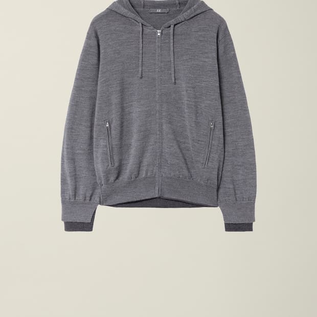 누마레 ee 니트 후드집업