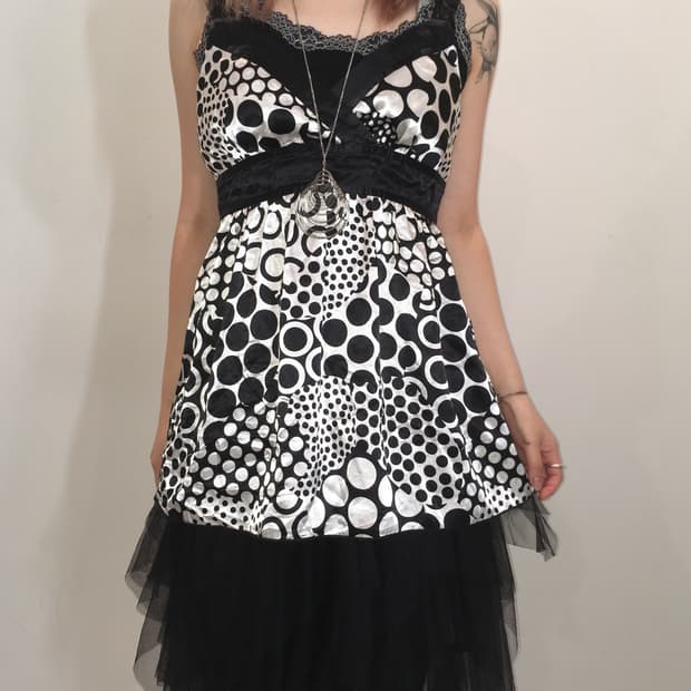 jpn vintage oriental dot ribbon blouse